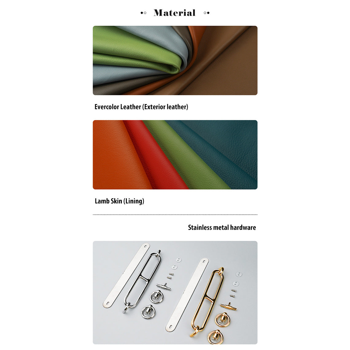 High Quality Full Grain Leather Bag Making DIY Kits - Wirkin®