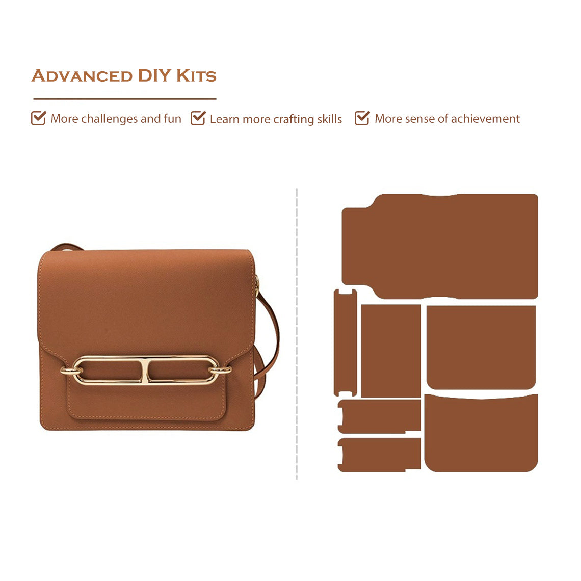 DIY Hermes Roulis Bag Kit | How to Make a Designer Bag - Wirkin®