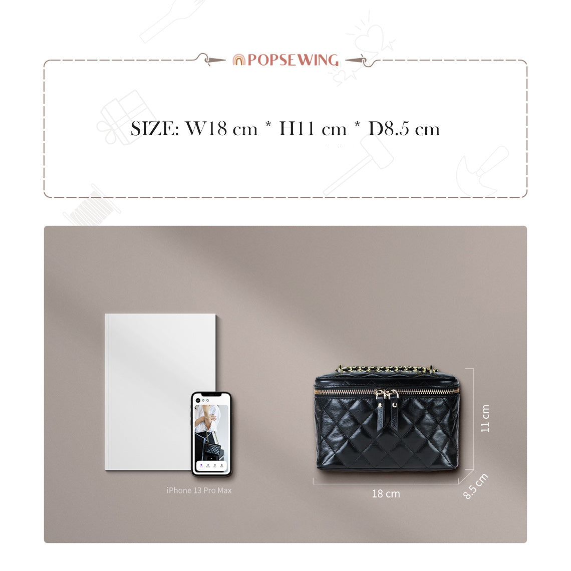 DIY Leather Purse Size - Wirkin®