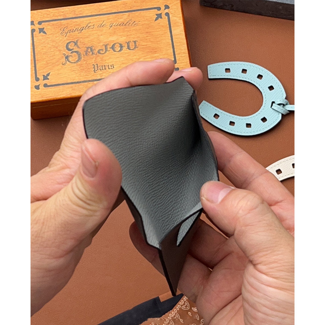 Real Leather Card Holder | Make Your Own Wallet by Wirkin® DIY Leather Kits