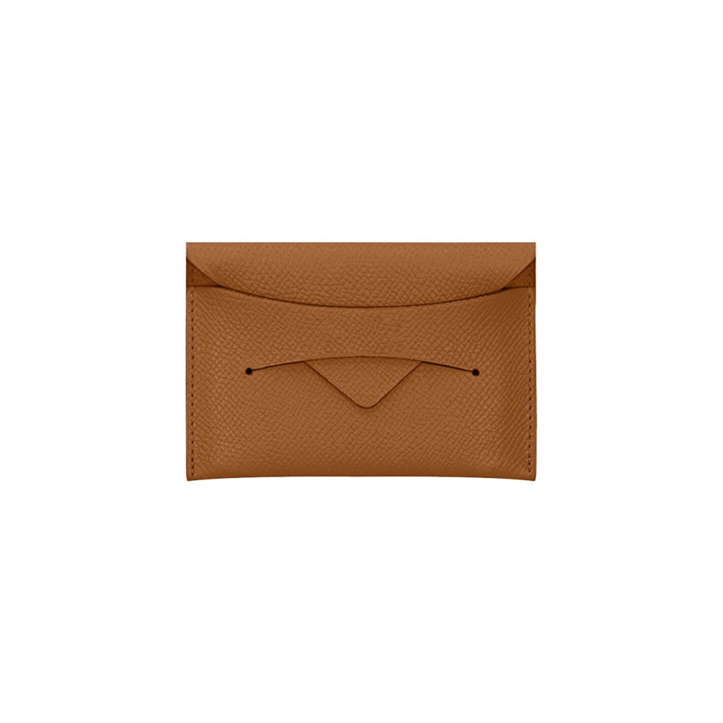 Brown Leather Card Holder DIY Kits | Beginner DIY Wallet Kits - Wirkin®
