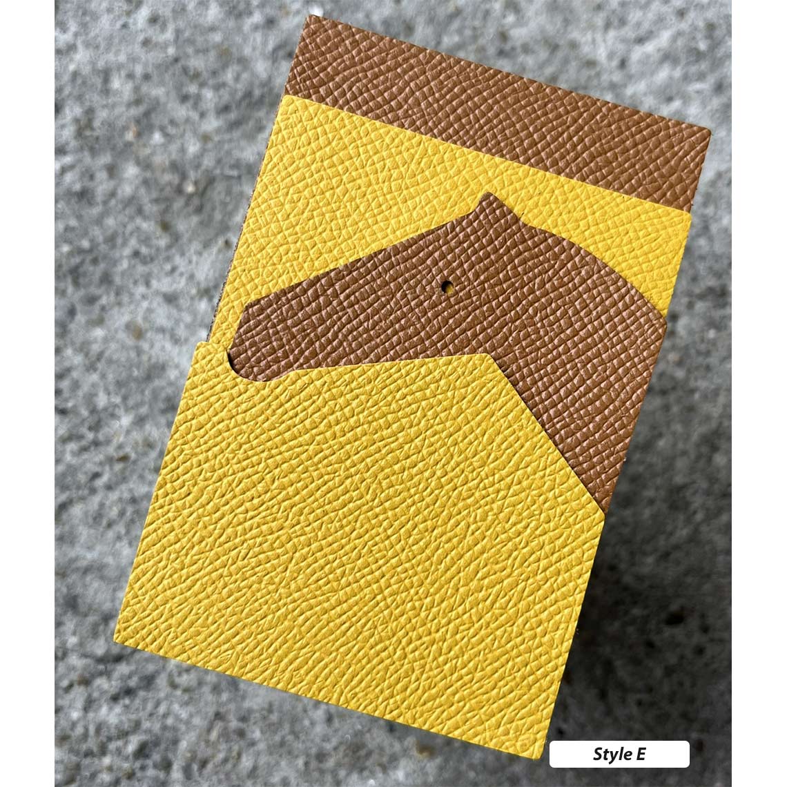 Wirkin® Full Grain Leather Horse Slim Card Holder DIY Kits