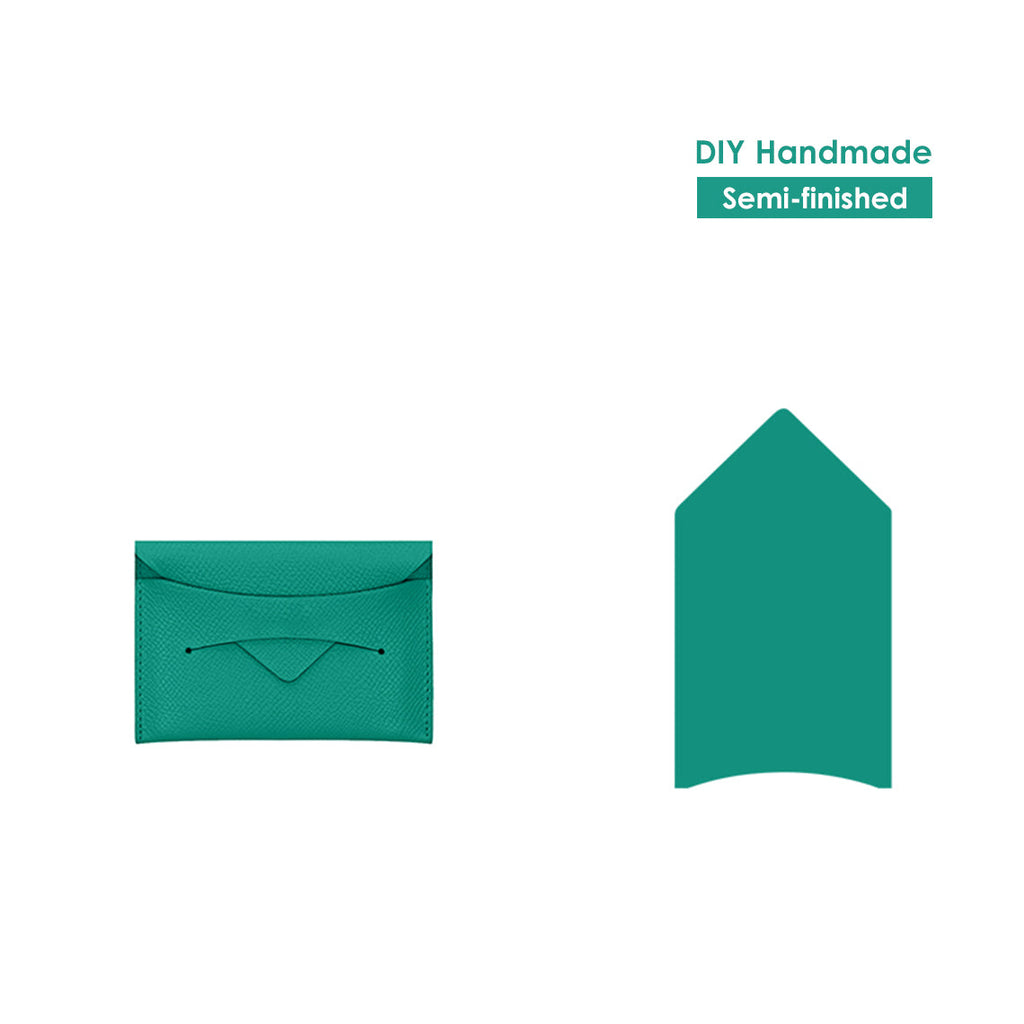 Minimalist Design Card Holder | Card Holder DIY Leather Kit - Wirkin®