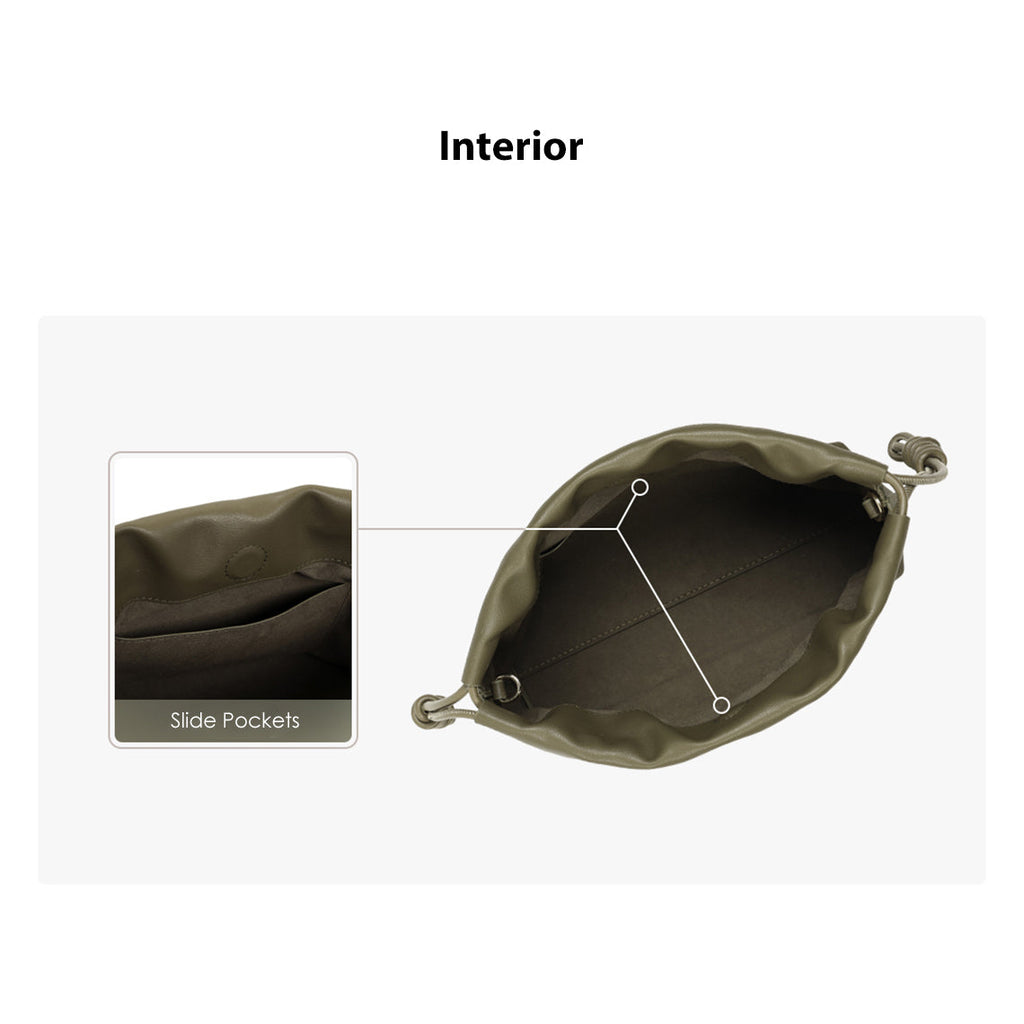 Wirkin® Leather Drawstring Chain Clutch DIY Kit
