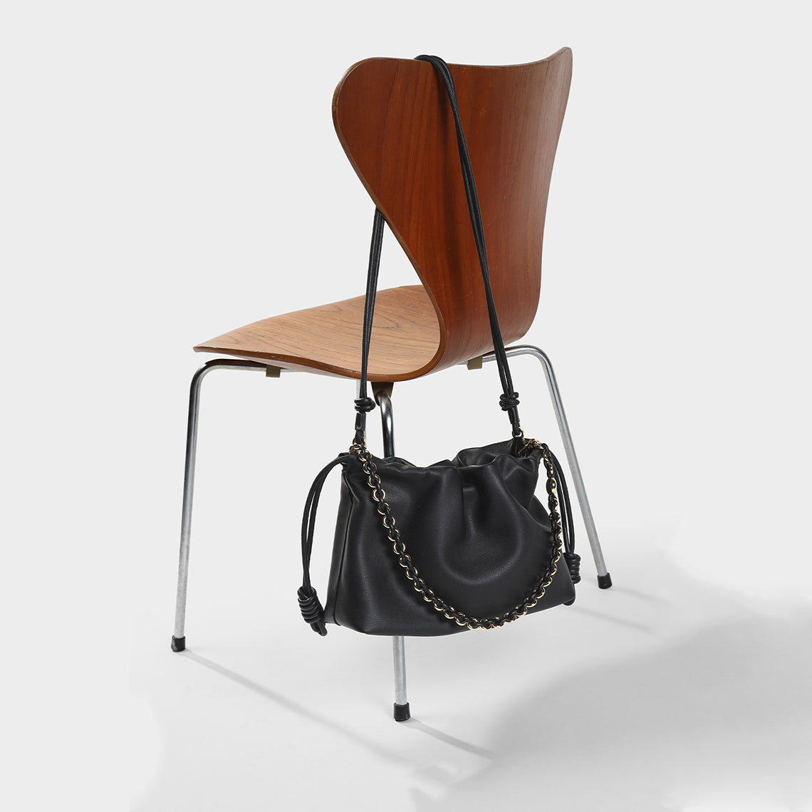 DIY Crossbody Bag in Black | Handmade Classic Chain Bag for Women - Wirkin®