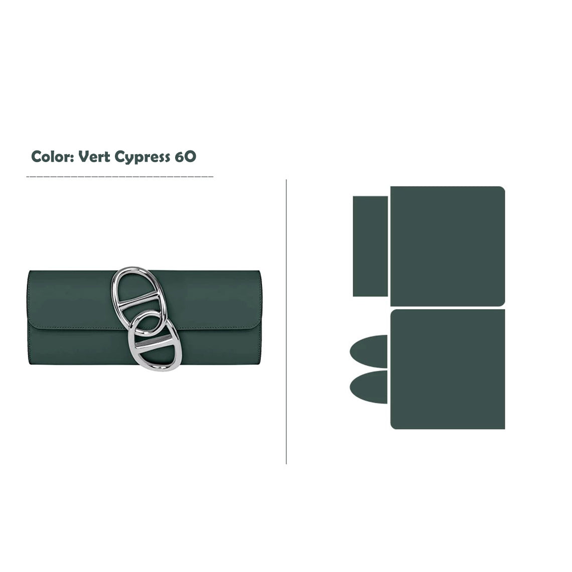 Wirkin® Full Grain Leather Evening Clutch DIY Kit - Advanced DIY Kits