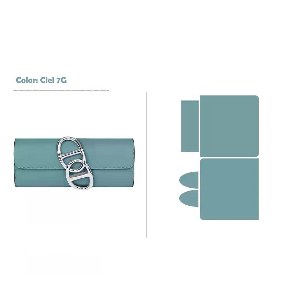 Wirkin® Full Grain Leather Evening Clutch DIY Kit - Advanced DIY Kits