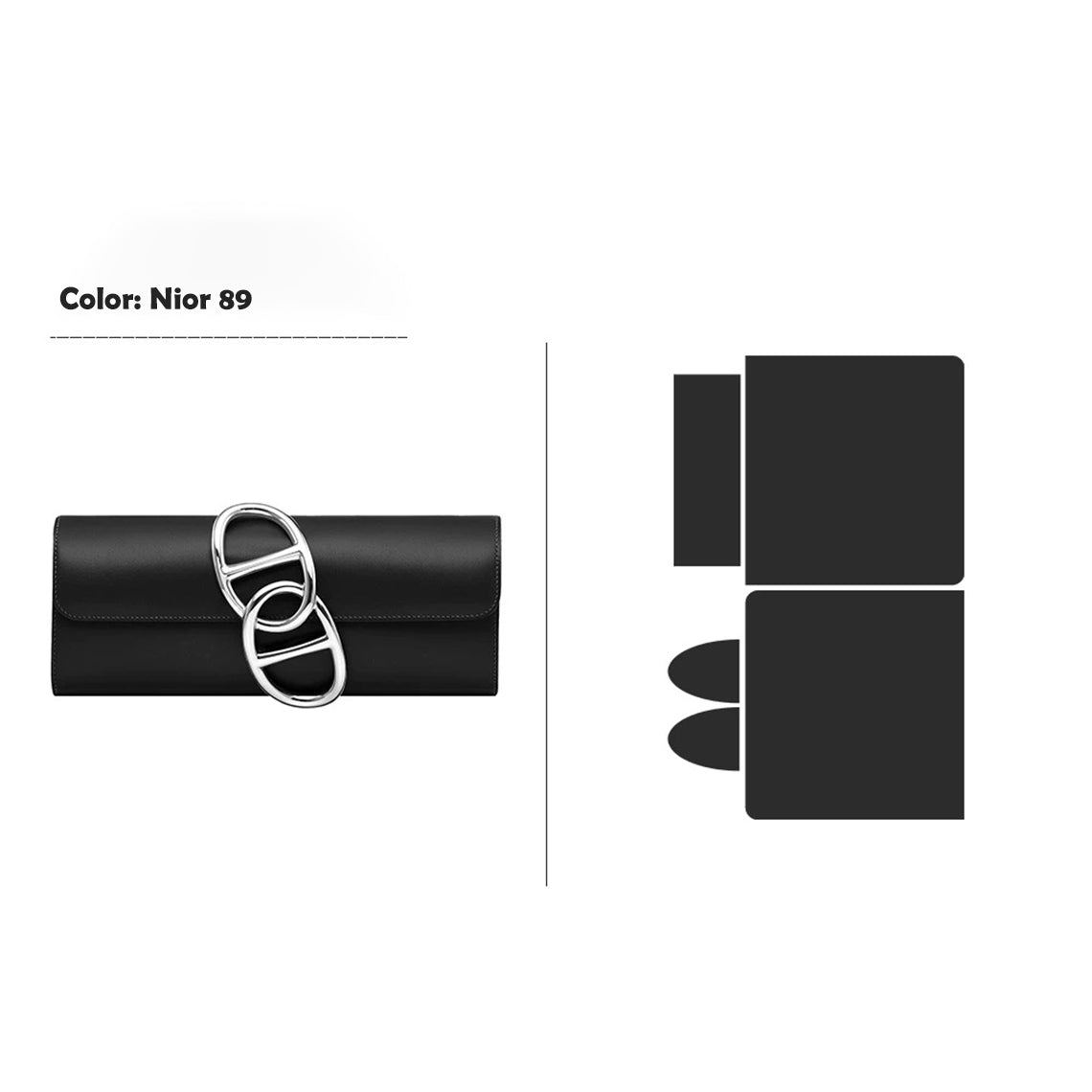 Wirkin® Full Grain Leather Evening Clutch DIY Kit - Advanced DIY Kits