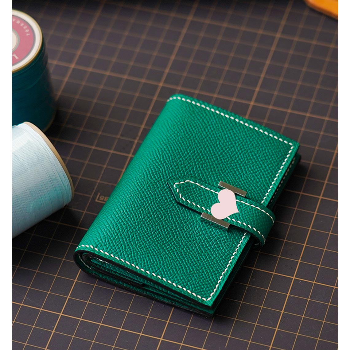 Wirkin® Full Grain Leather Bearn Coin Wallet DIY Kits