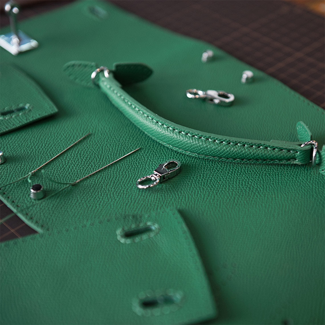 Wirkin® Top Grain Leather Inspired Sellier Kylie Bag DIY Kit | Price Drop at Checkout