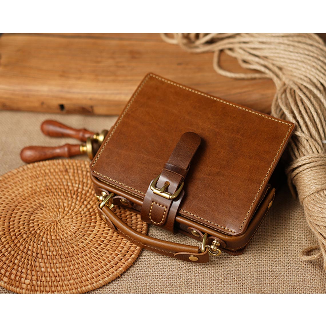 DIY Handbag Kit | Handmade Vegetable Tanned Leather Bag - Wirkin®