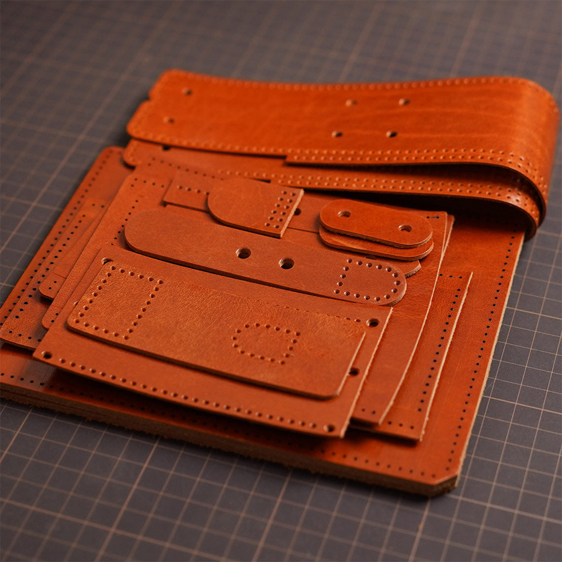 Leather Patterns Bag DIY Kit - How to Make a Leather Bag - Wirkin®