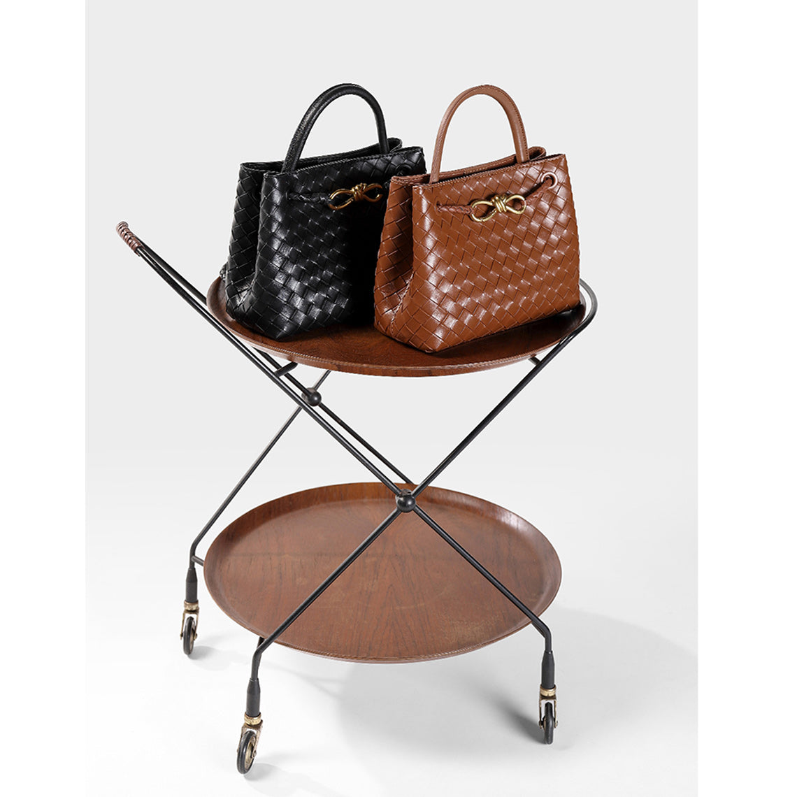 Wirkin® Leather Small Intrecciato Tote DIY Kits