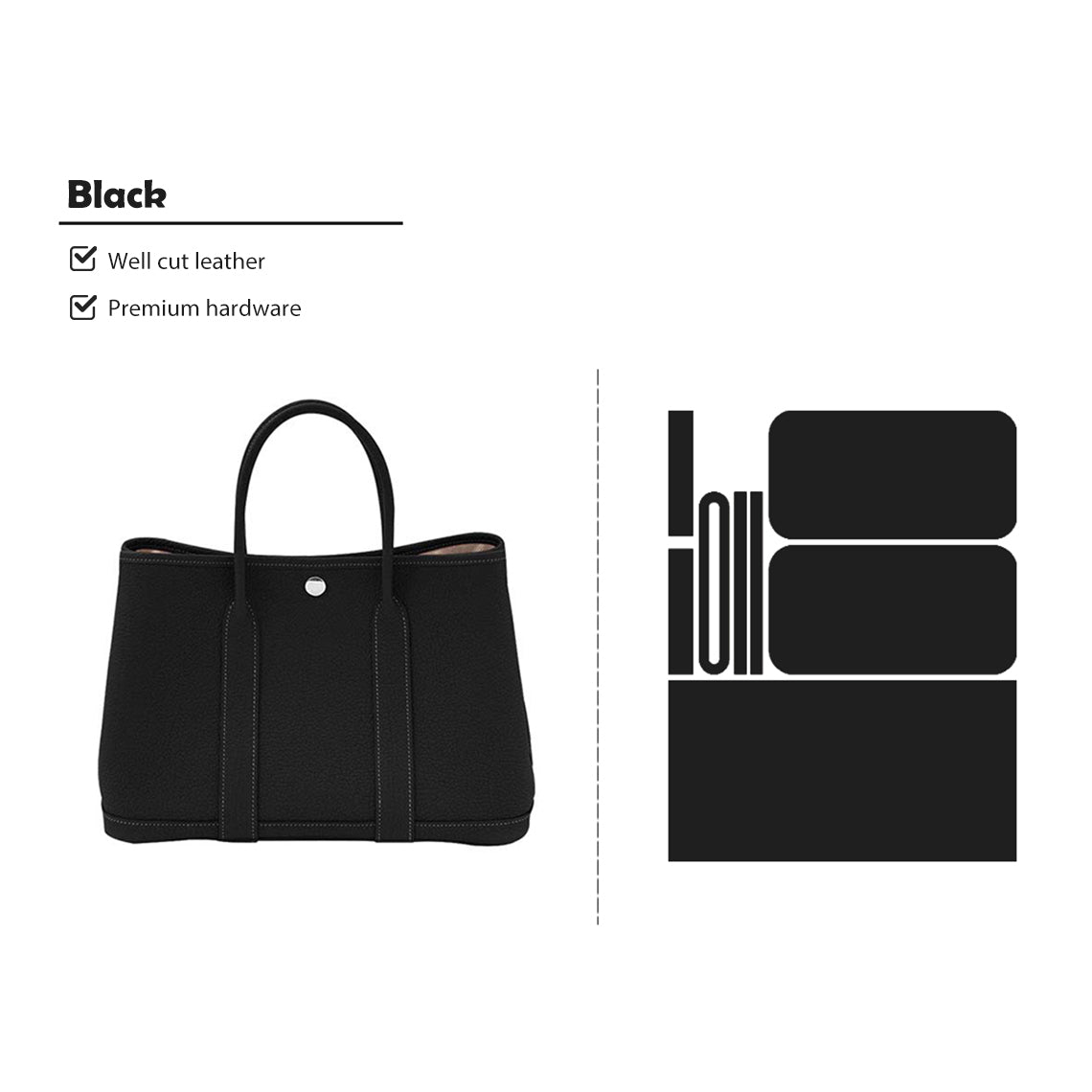 Genuine Leather Bag Making Kits | Handbag Leather Patterns - Wirkin®