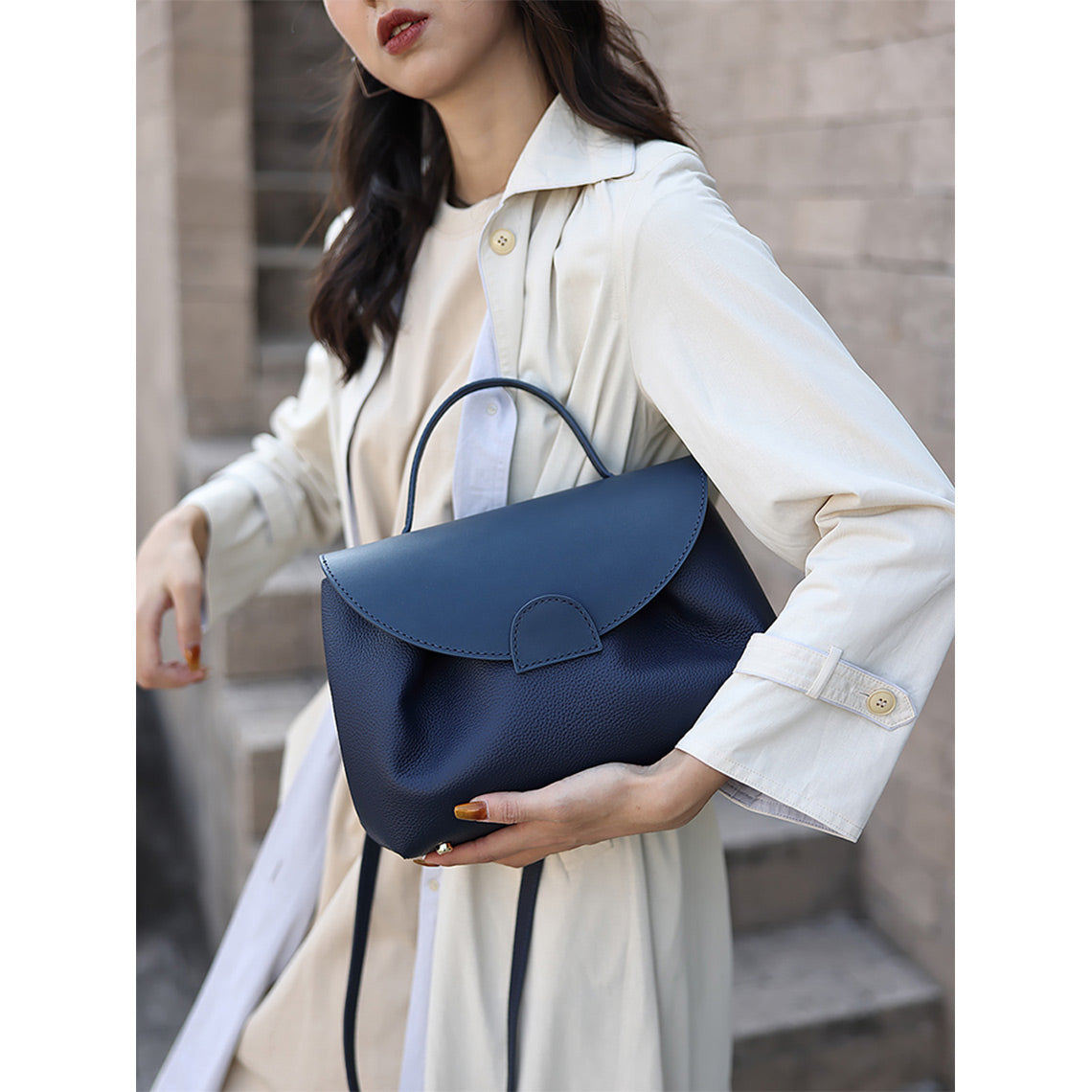 Wirkin® Top Grain Leather Inspired Smile Bag DIY Kits