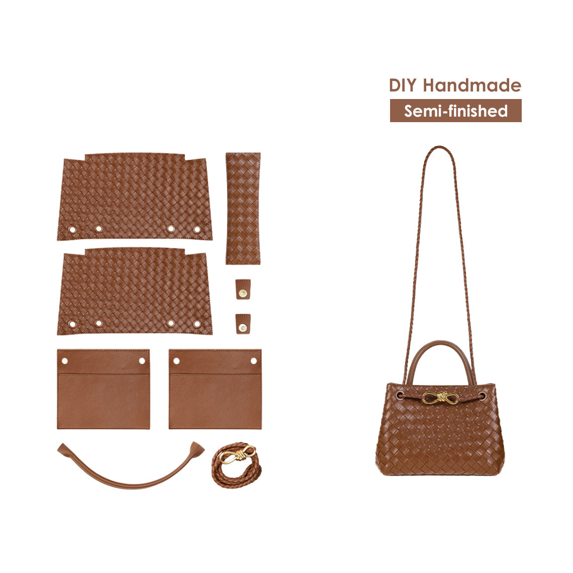 DIY Tote Bag Pattern | A Leather Kit to Make Your Own Bag - Wirkin®