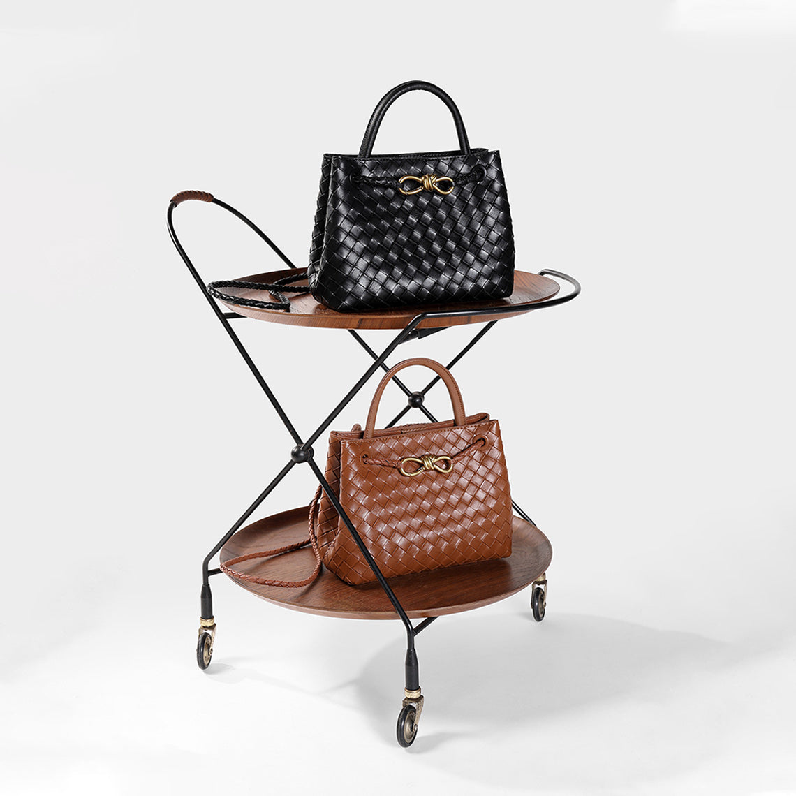 Classic Designer Woven Intrecciato Handbag for Women | DIY Handbags - Wirkin®
