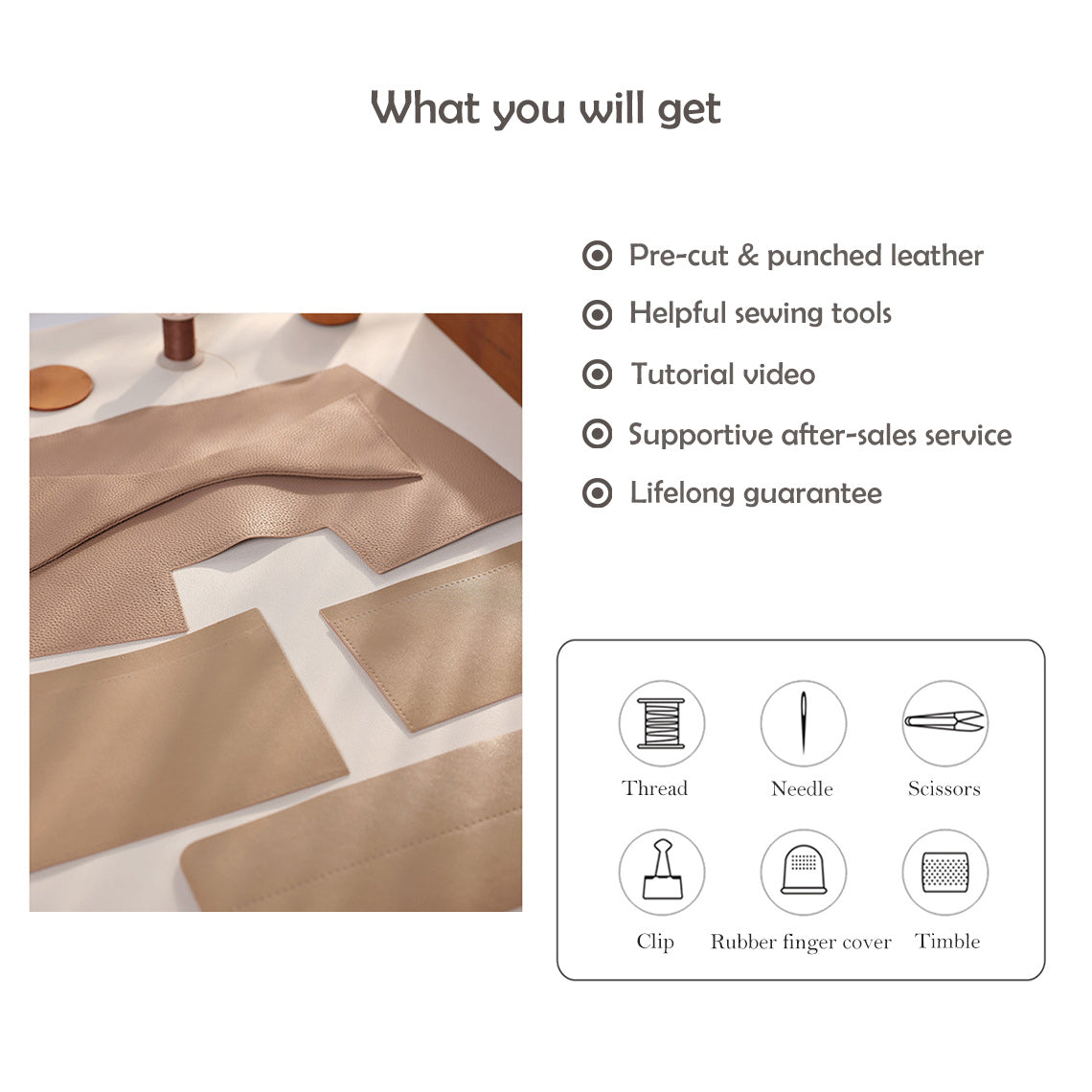 DIY Kits | Leather Bag Kits Contains Materials and Instructions - Wirkin®
