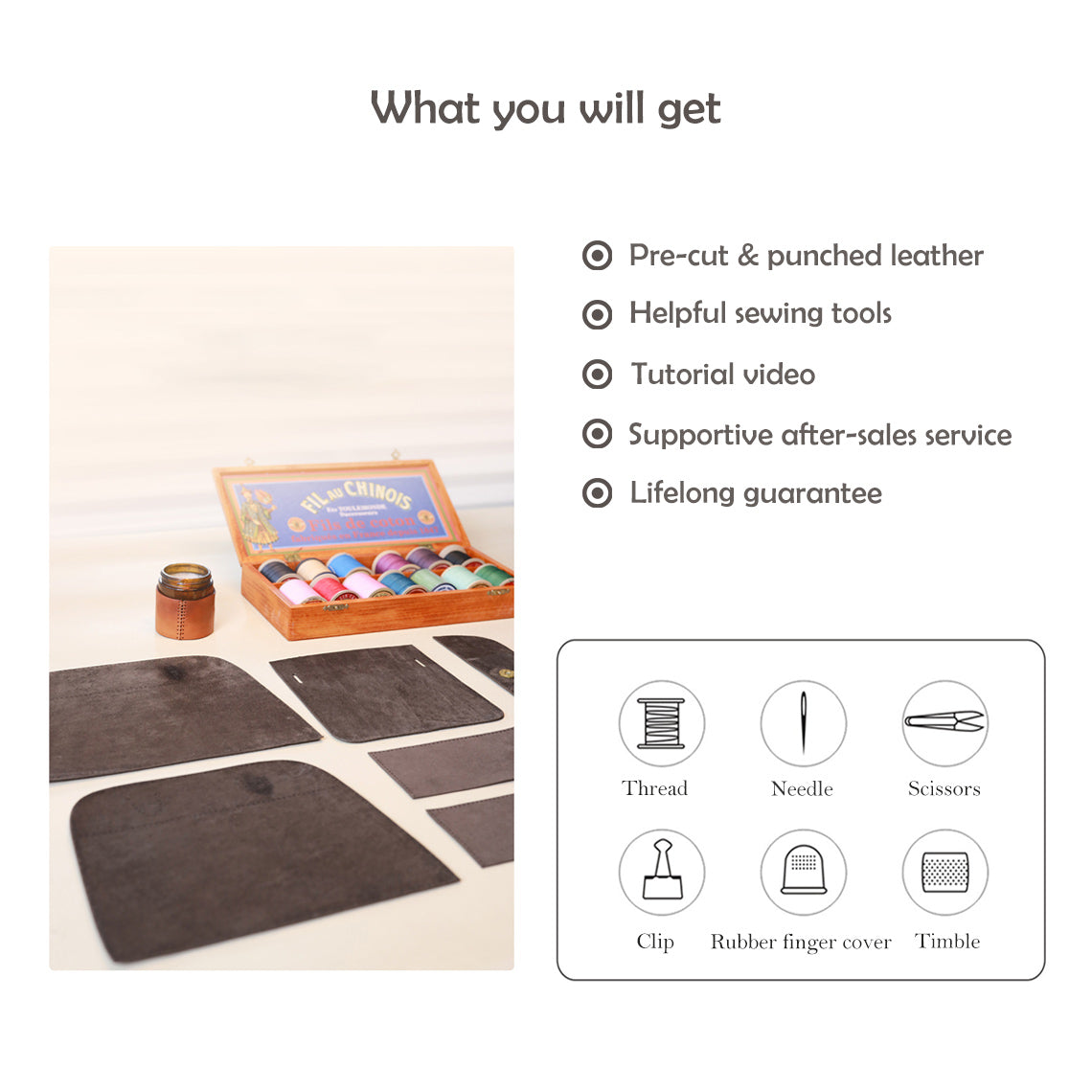DIY Leather Bag Sewing Pattern for Beginners - Wirkin®