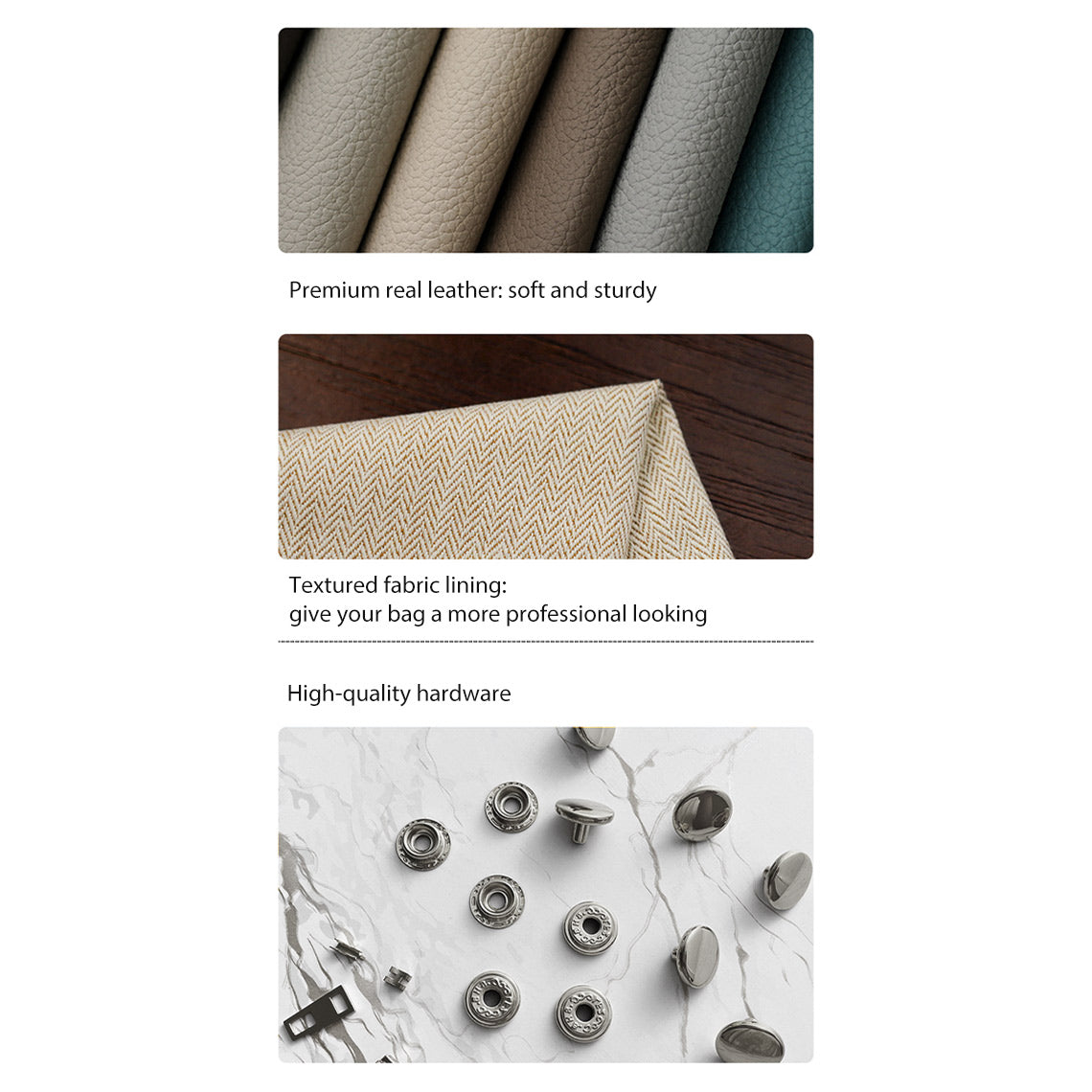 Genuine Leather Patterns | Wirkin® DIY Leather Kits