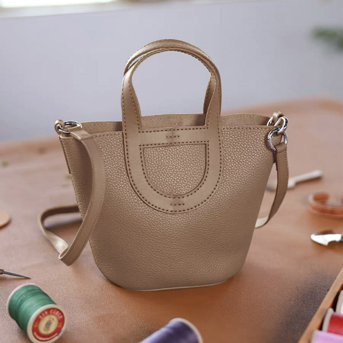 Wirkin® Top Grain Leather Inspired Loop Bag DIY Kits