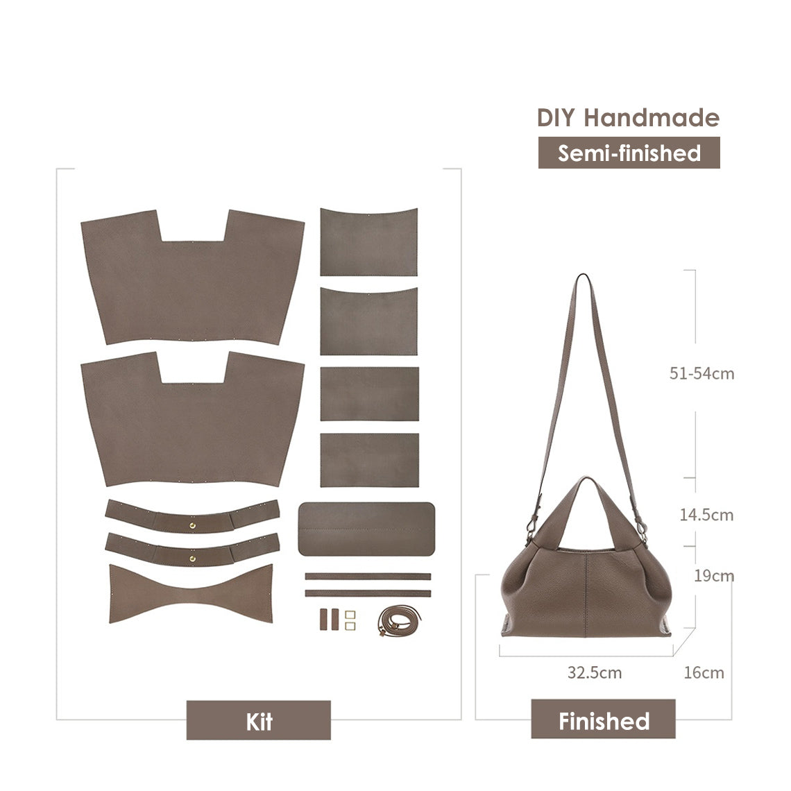 DIY Leather Tote Bag Kit | Make Your Own Bags - Wirkin®