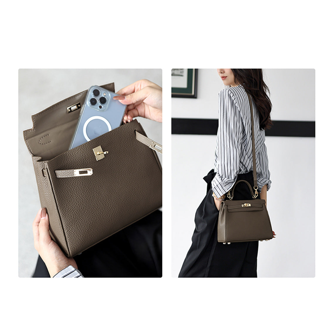 Wirkin® Top Grain Leather New Kelli Bag DIY Kit
