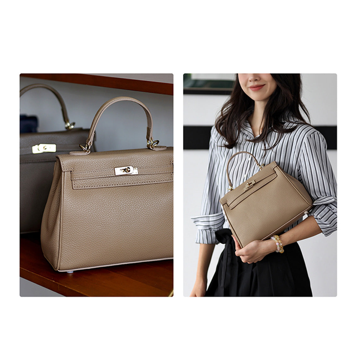 Wirkin® Top Grain Leather New Kelli Bag DIY Kit