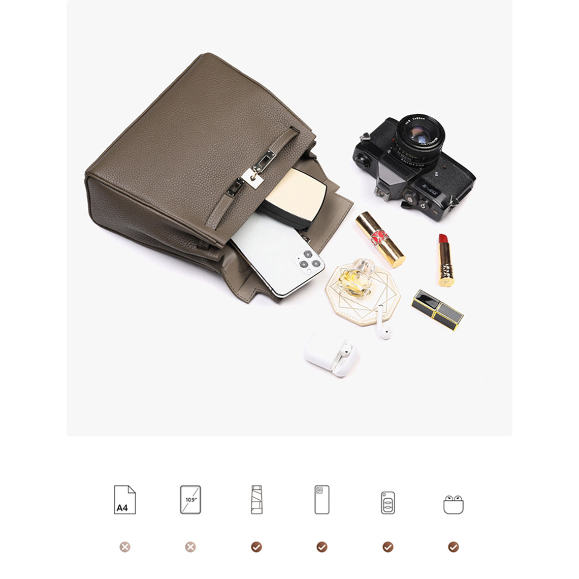 Wirkin® Top Grain Leather New Kelli Bag DIY Kit