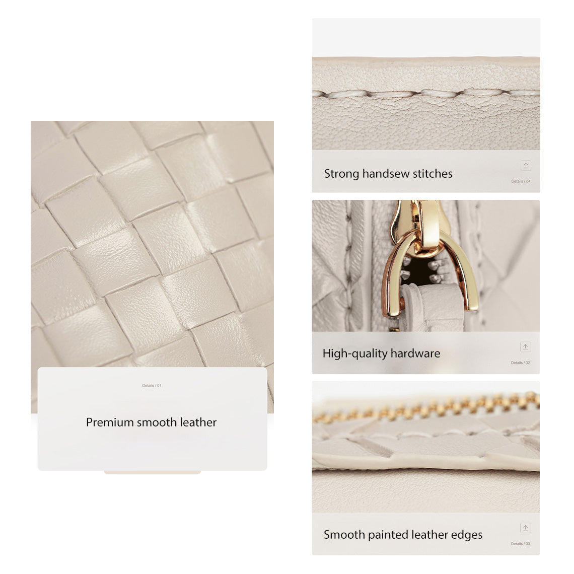 Wirkin® Leather Woven Clutch DIY Kits