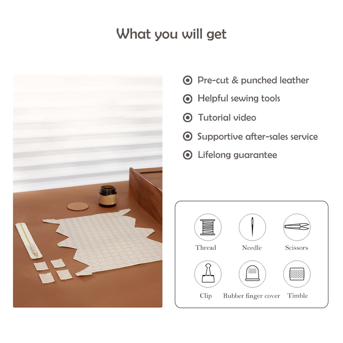Leather Bag Patterns | Semi-finished Leather Kits - Wirkin®