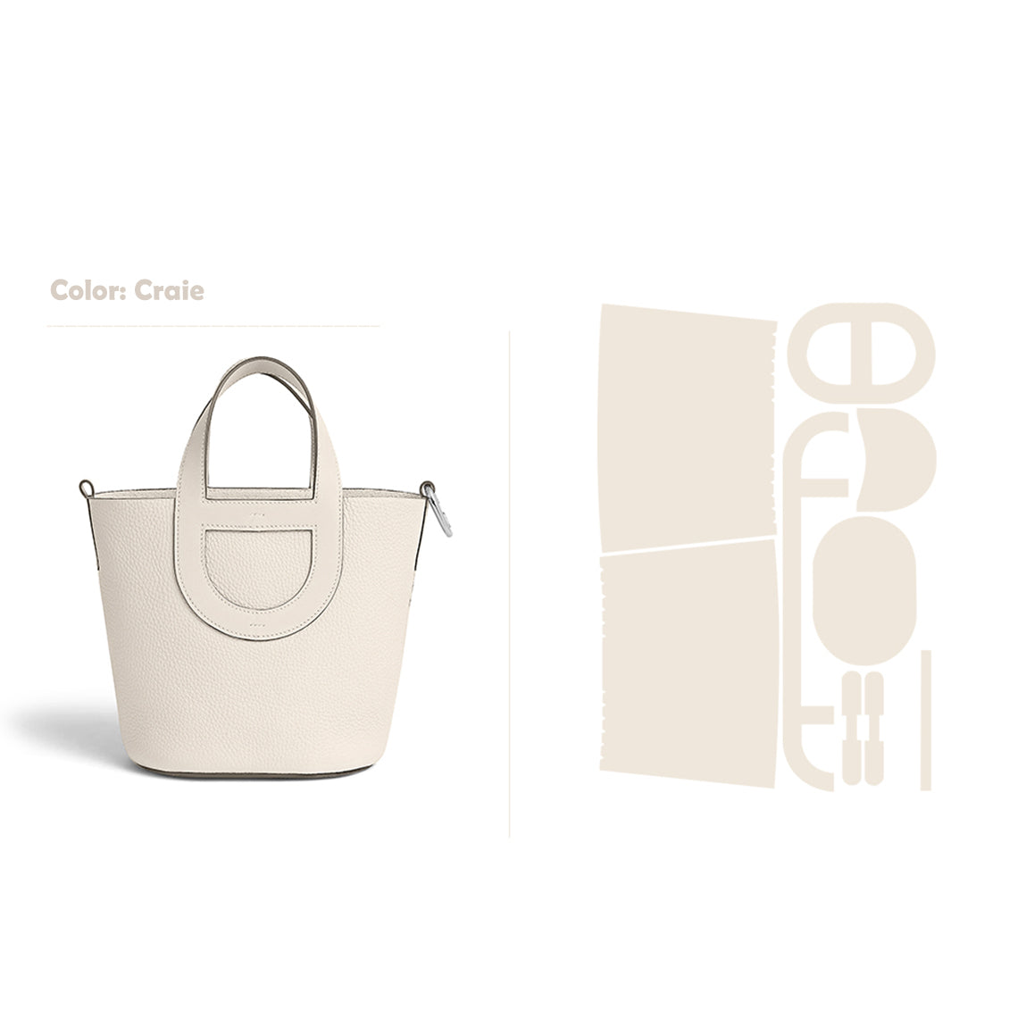 Wirkin® Full Grain Leather Inspired Loop Handbag - Advanced DIY Kit