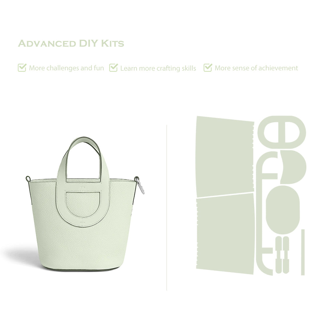 DIY Bucket Bag Leather Kit | Wirkin® Advanced DIY Projects - Wirkin®