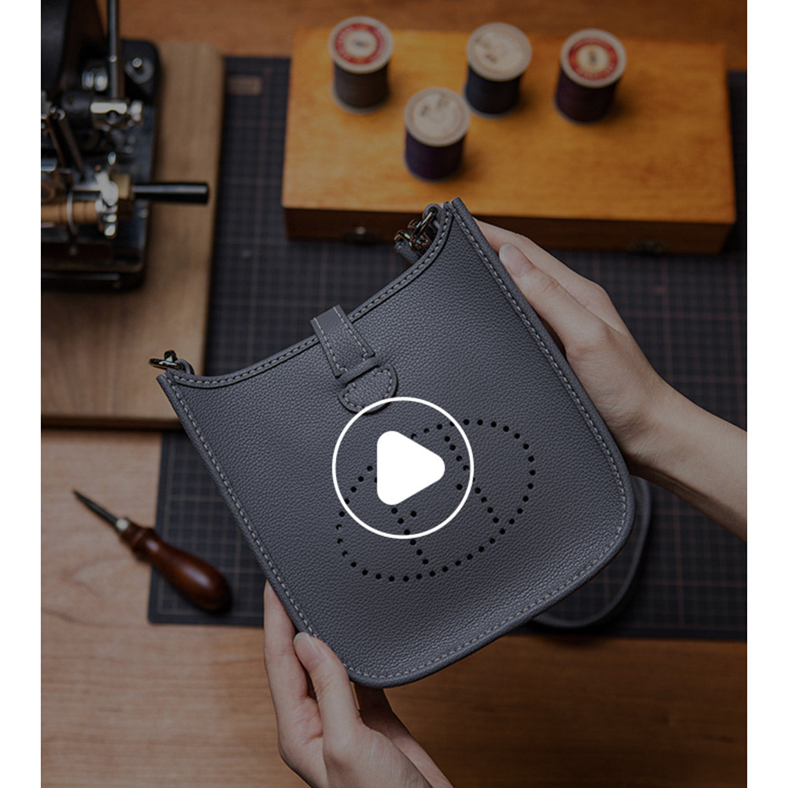 Eveline Bag Leather Mini Crossbody Bag DIY Kit - Wirkin®