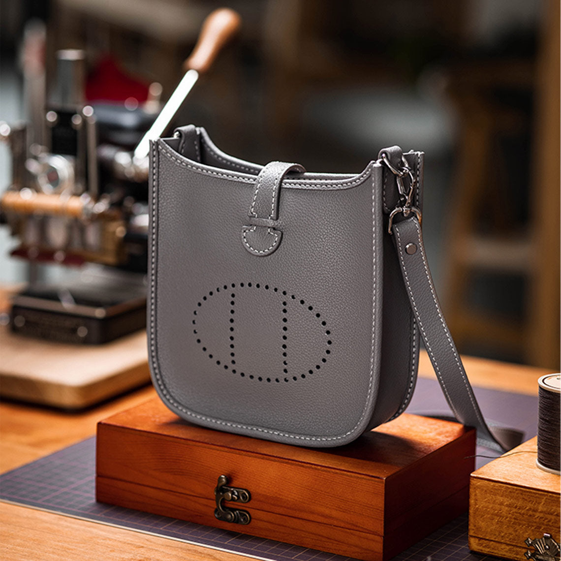 Grey Evelyne Bag | How to make a Hermes Bag   | Wirkin