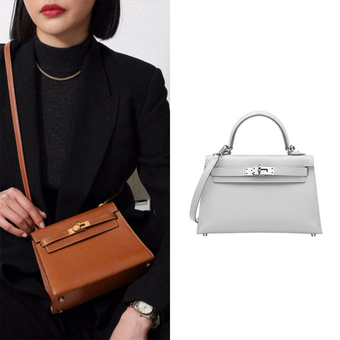 Wirkin® Full Grain Leather Mini Kylie Handbag - Advanced DIY Kit