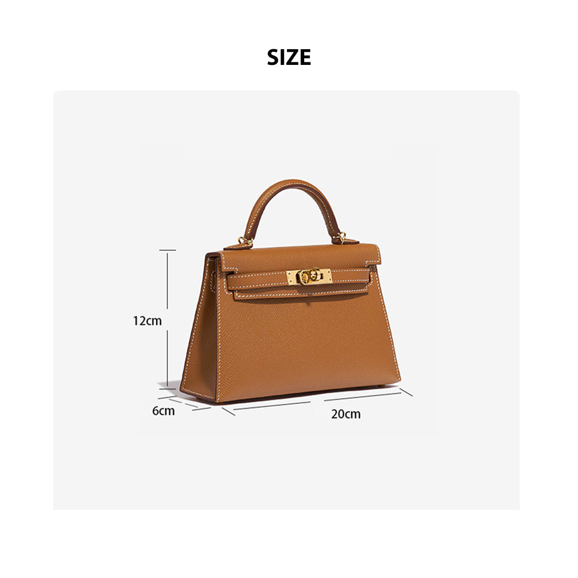 Wirkin® Full Grain Leather Mini Kylie Handbag - Advanced DIY Kit