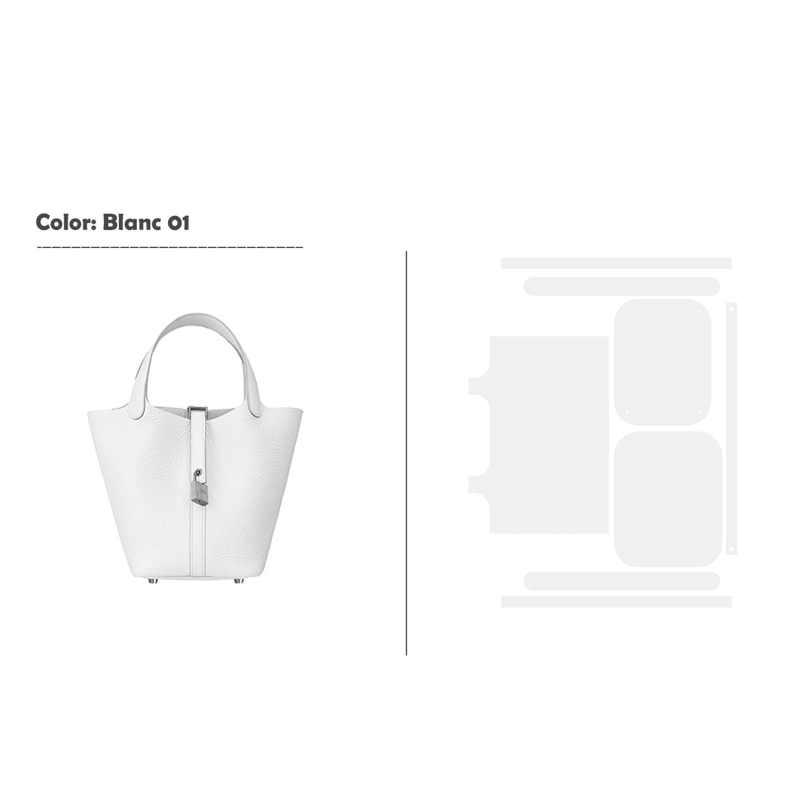 Wirkin® Full Grain Leather New Lock Tote Bag - Advanced Kits