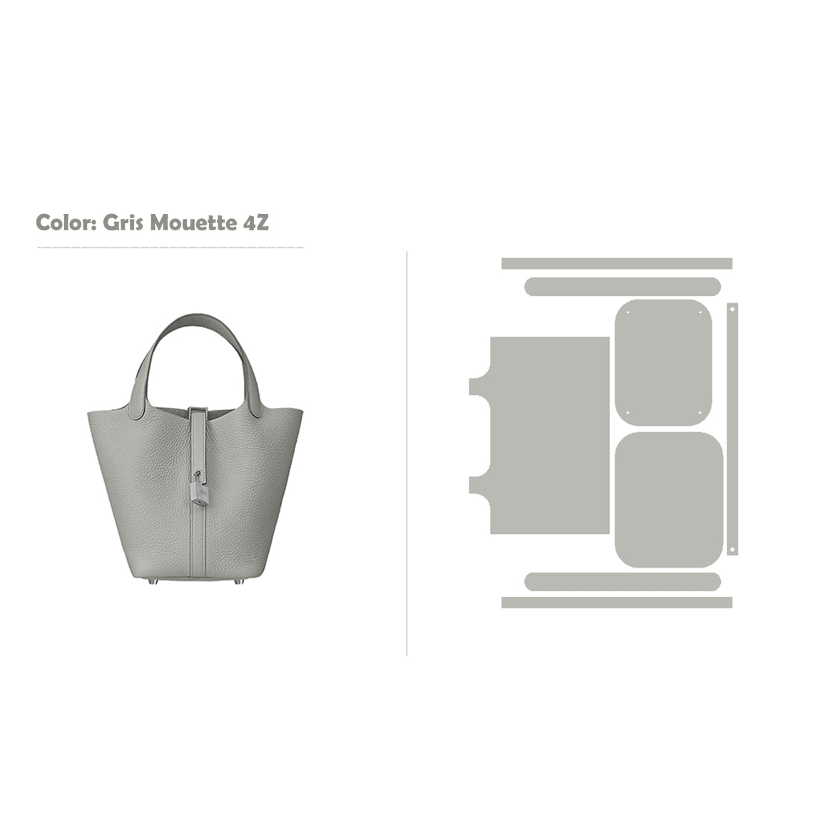 Wirkin® Full Grain Leather New Lock Tote Bag - Advanced Kits