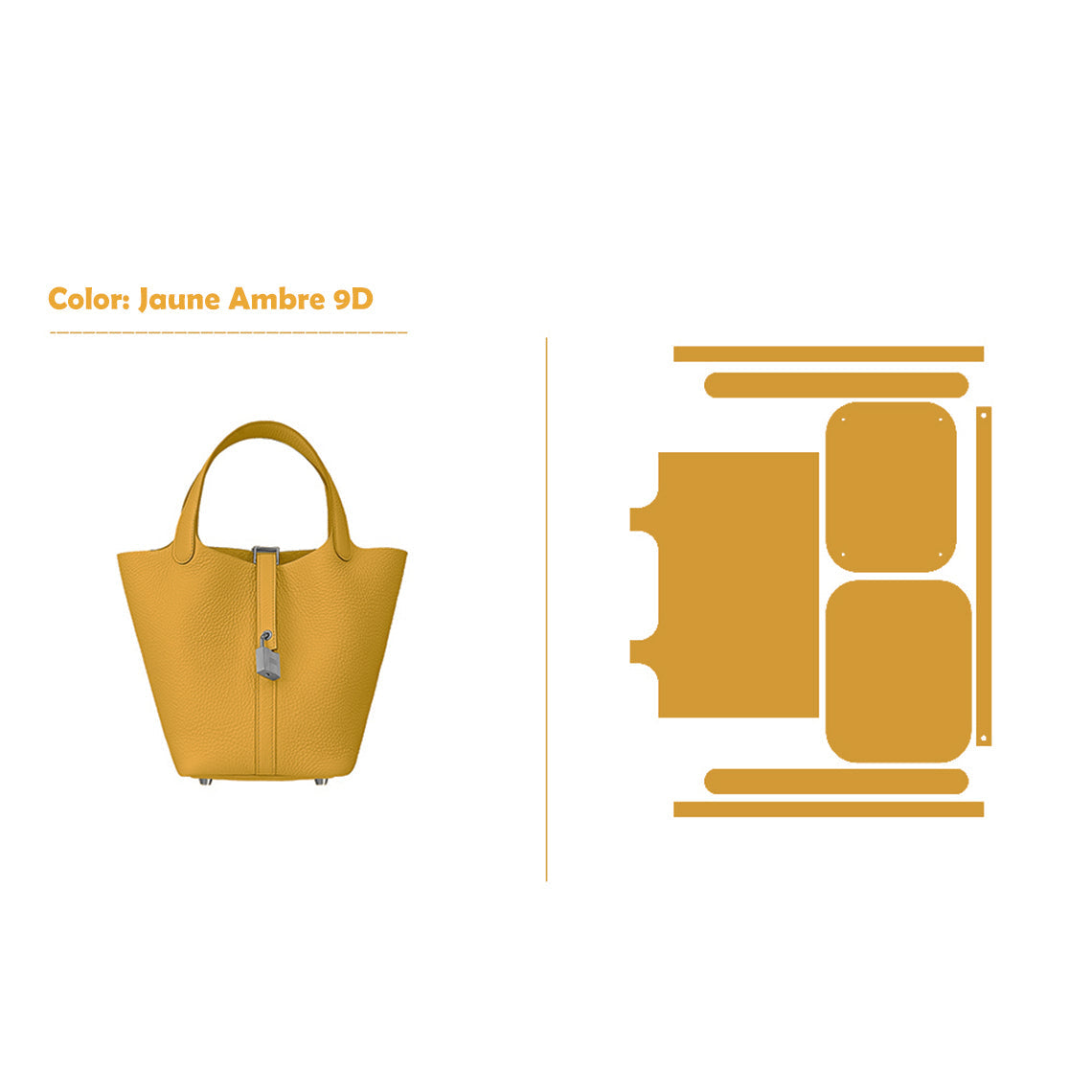 Wirkin® Full Grain Leather New Lock Tote Bag - Advanced Kits