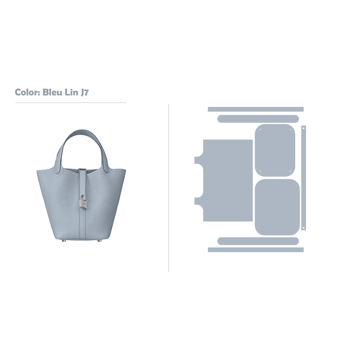 Wirkin® Full Grain Leather New Lock Tote Bag - Advanced Kits