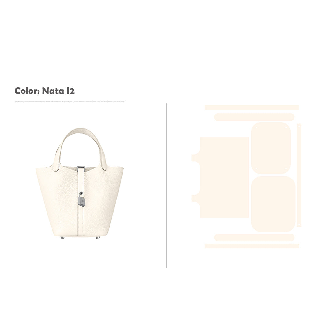 Wirkin® Full Grain Leather New Lock Tote Bag - Advanced Kits