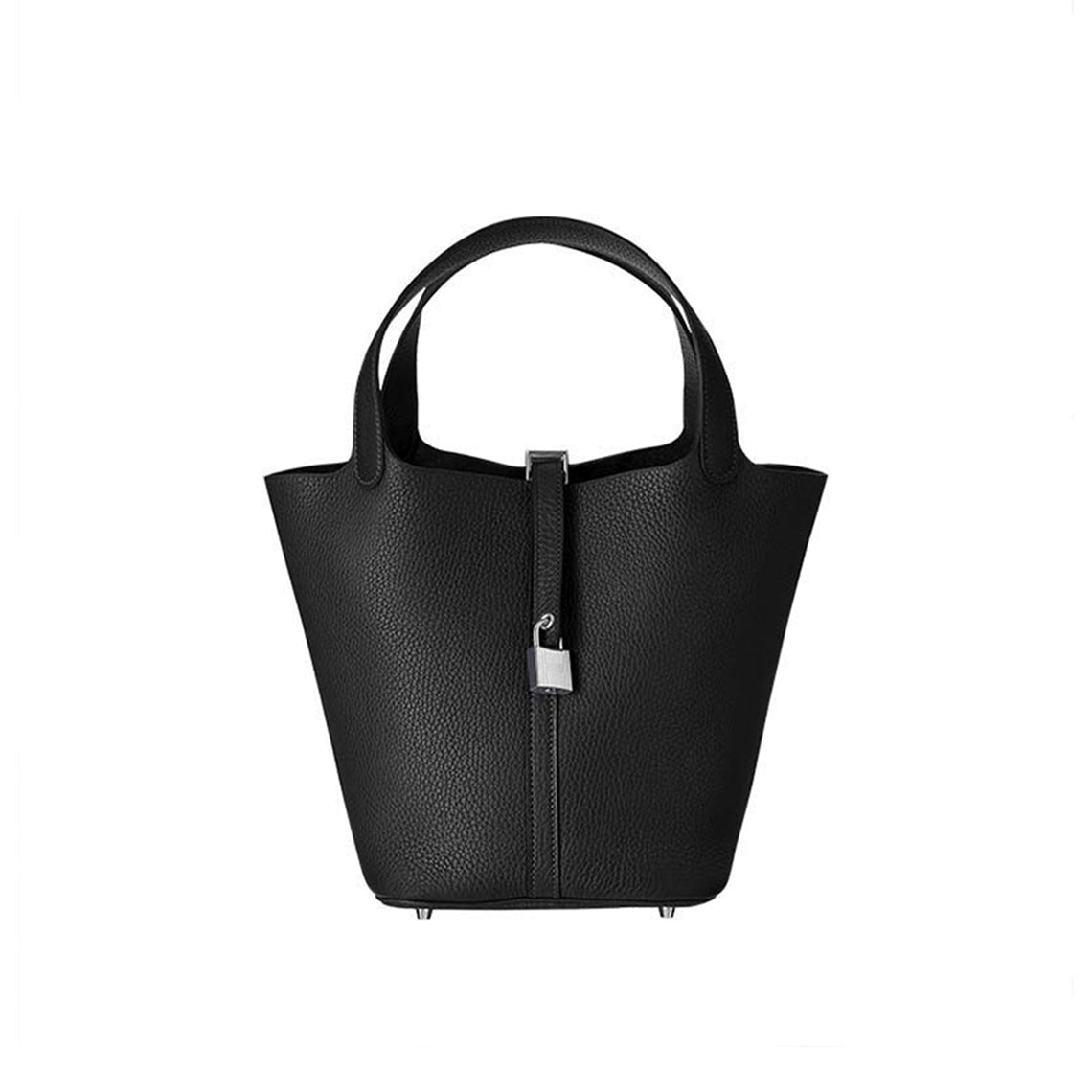 Black Leather Picotine Bag DIY Handmade | Make Your Own Leather Handbags - Wirkin®