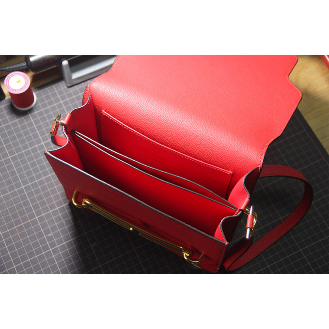 Wirkin® Full Grain Leather Classic Roulis Bag - Advanced DIY Kits