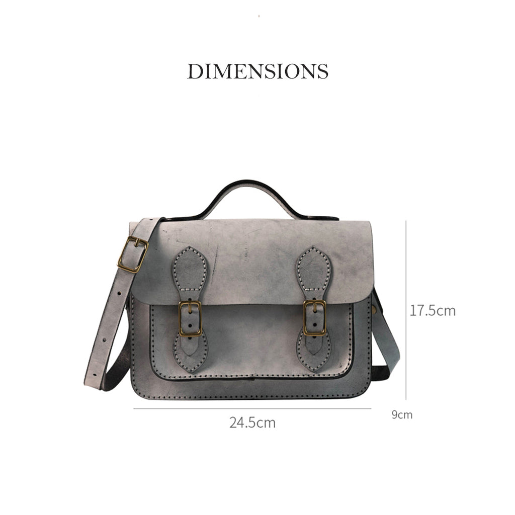 Wirkin® Vegetable Tanned Leather Satchel Crossbody Bag DIY Kits