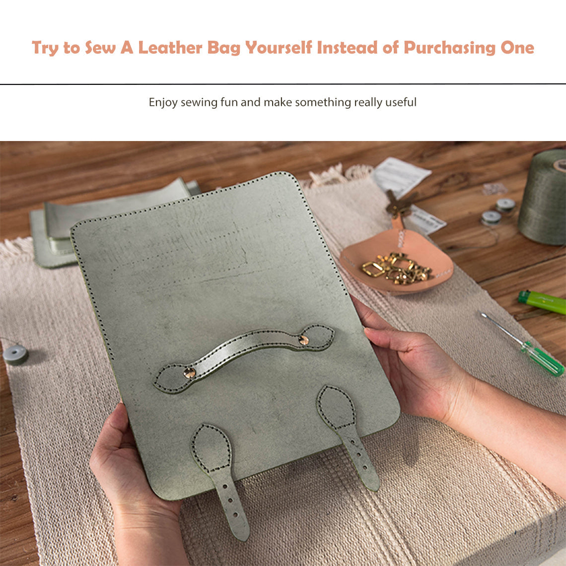 Leather Bag Making Kits | Sewing Leather Bags - Wirkin®