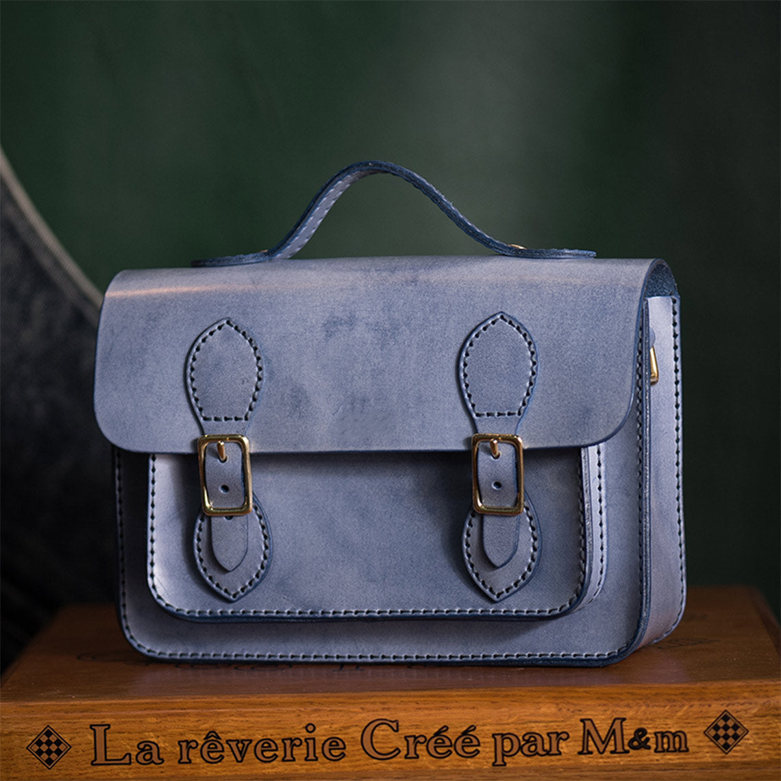 Wirkin® Vegetable Tanned Leather Satchel Crossbody Bag DIY Kits