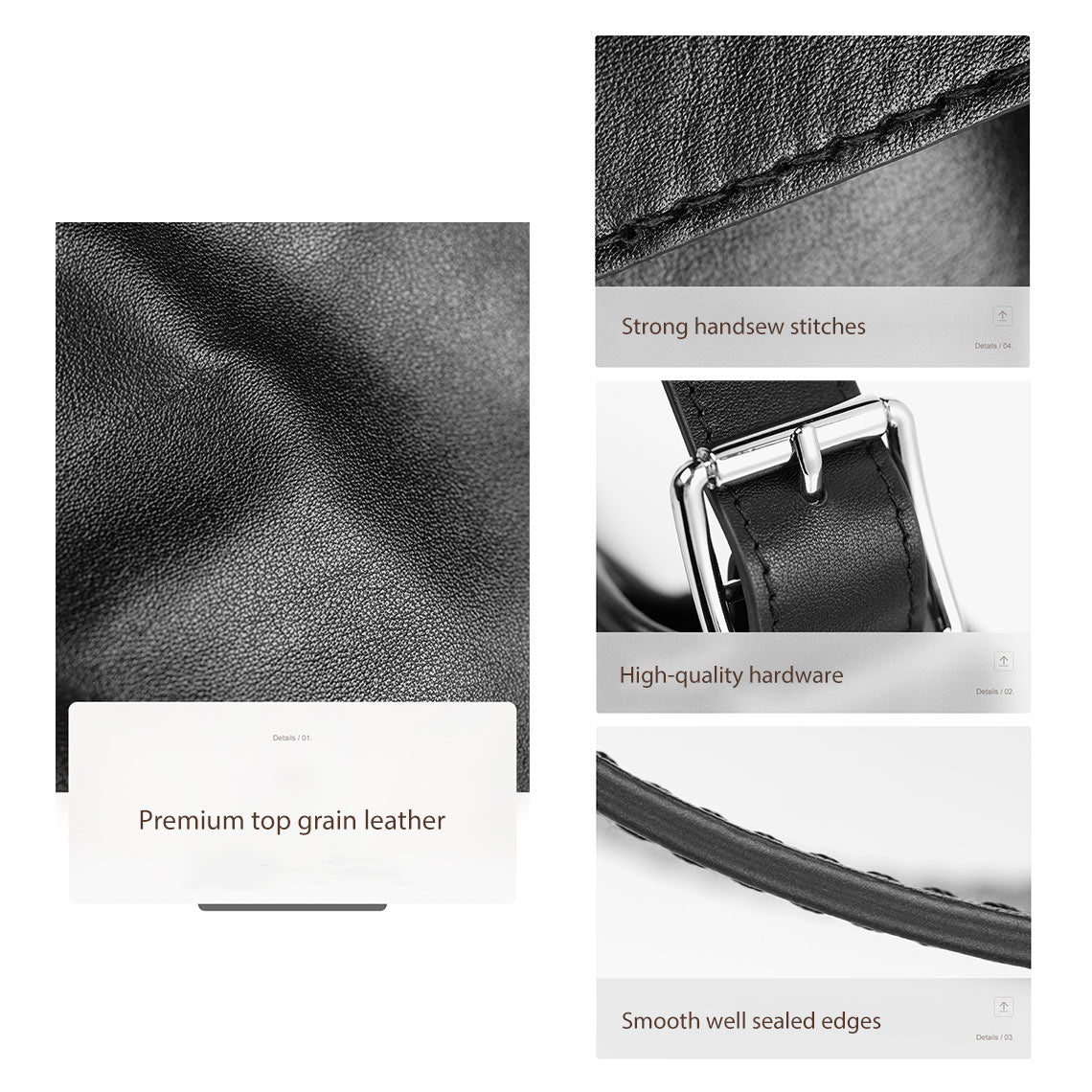 Wirkin® Top Grain Leather Inspired Cargo Tote Bag DIY Kit