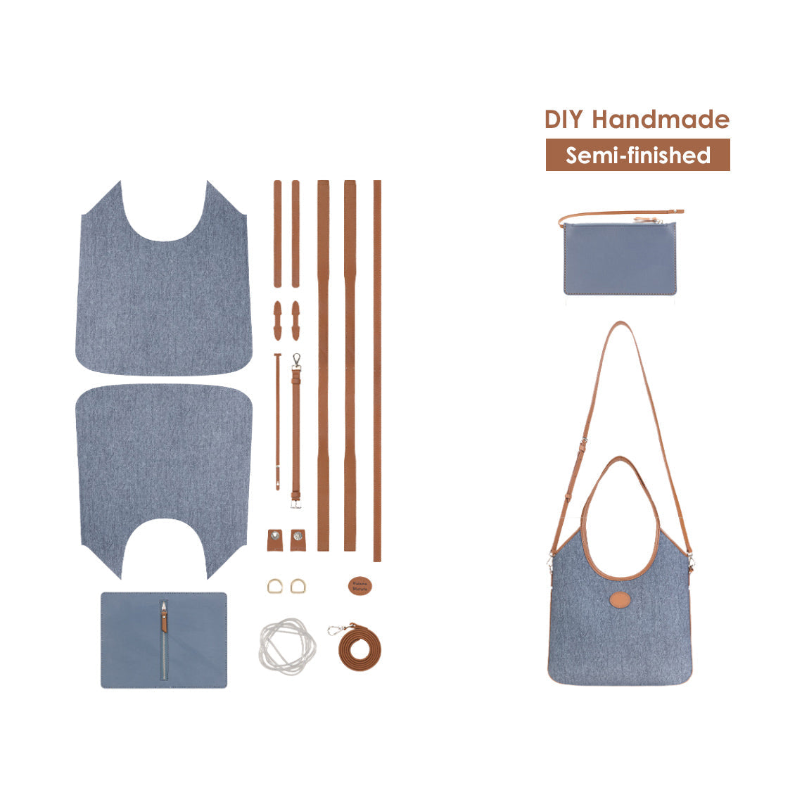 DIY Shoulder Bag Kit | Inspired Ivy Shoulder Bag DIY Kits - Wirkin®