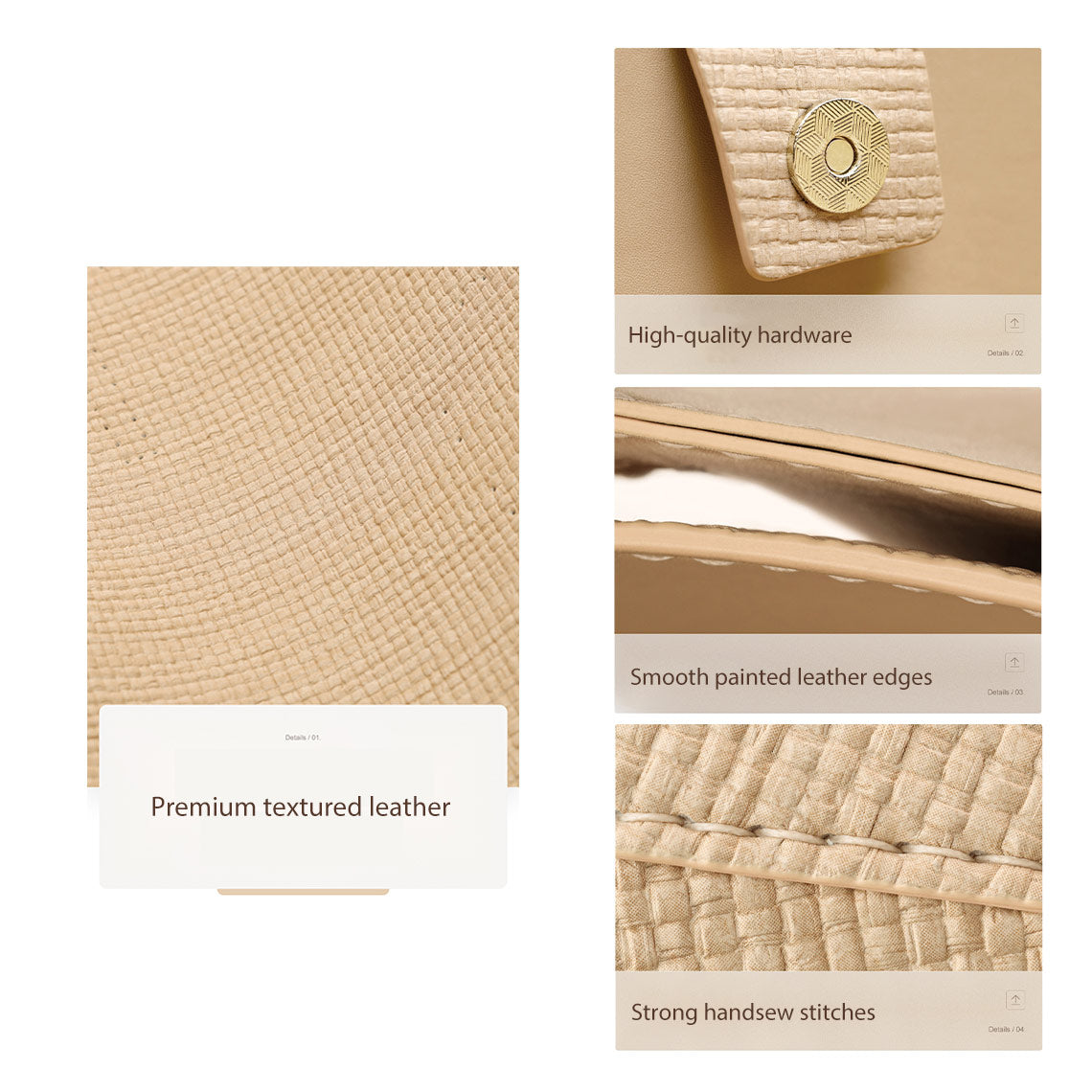 Wirkin® Leather Sunset Tote Bag DIY Kits